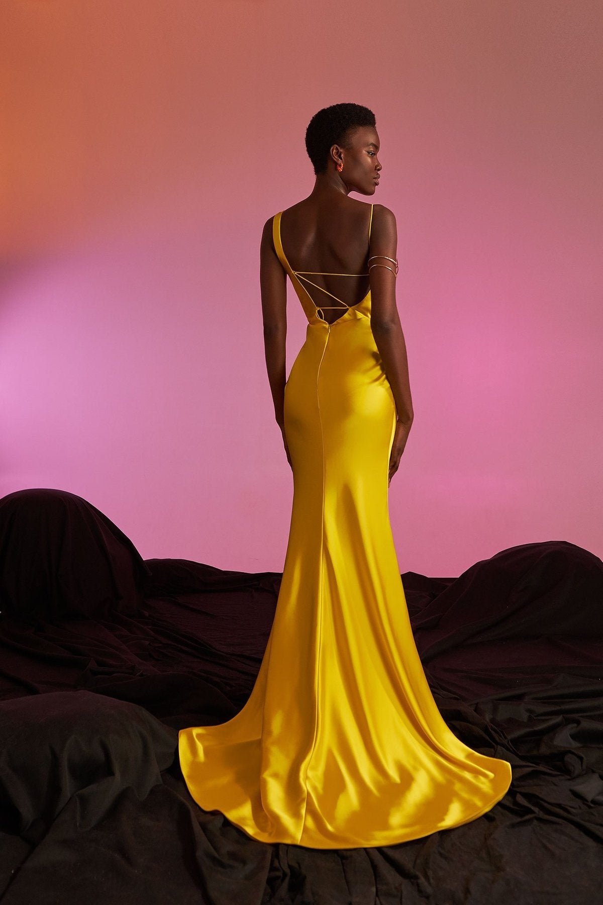 Olyamak 894: Sunshine Elegance Mermaid Gown