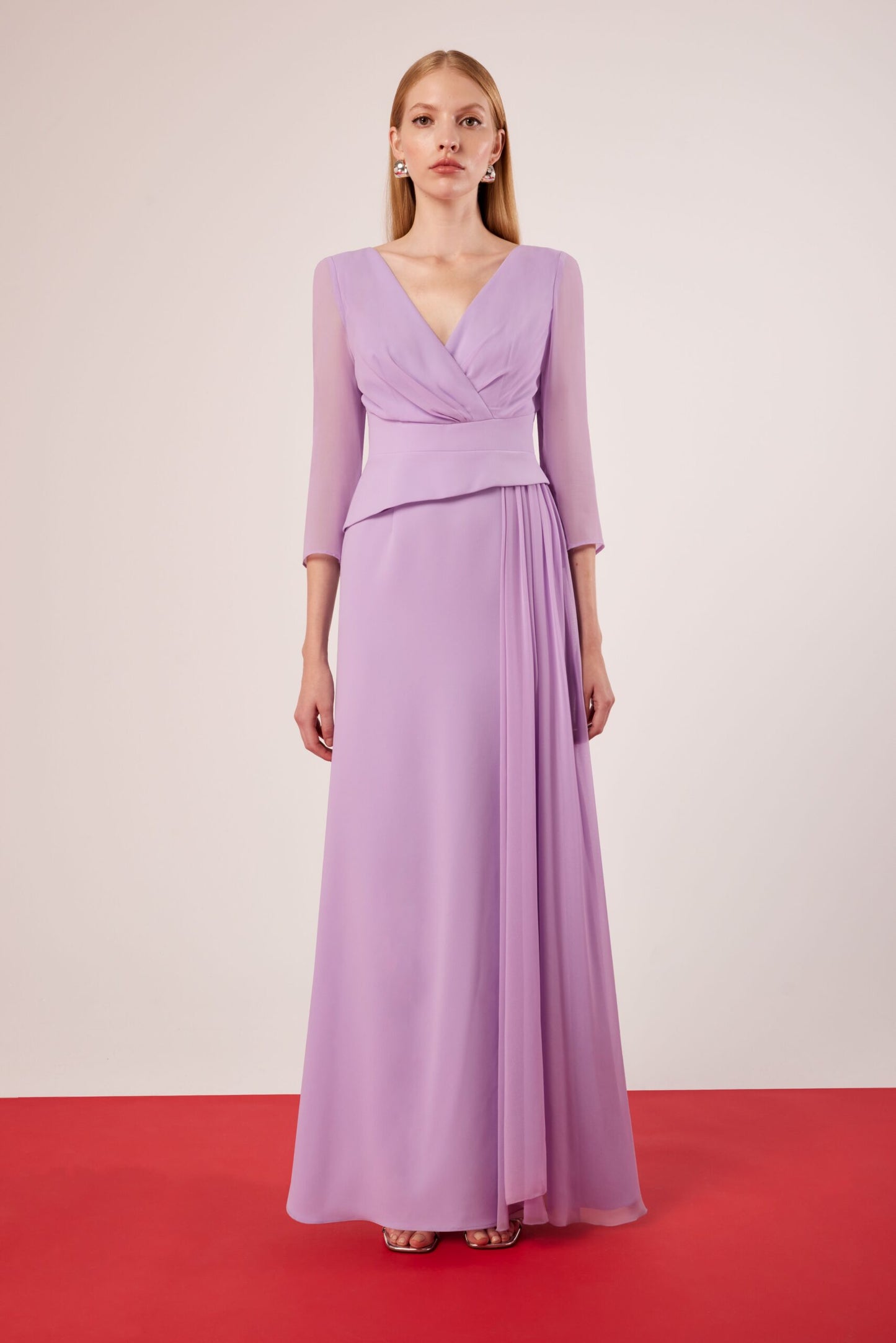 Carla Ruiz 51506 – Elegant Mother of the Bride Chiffon Dress