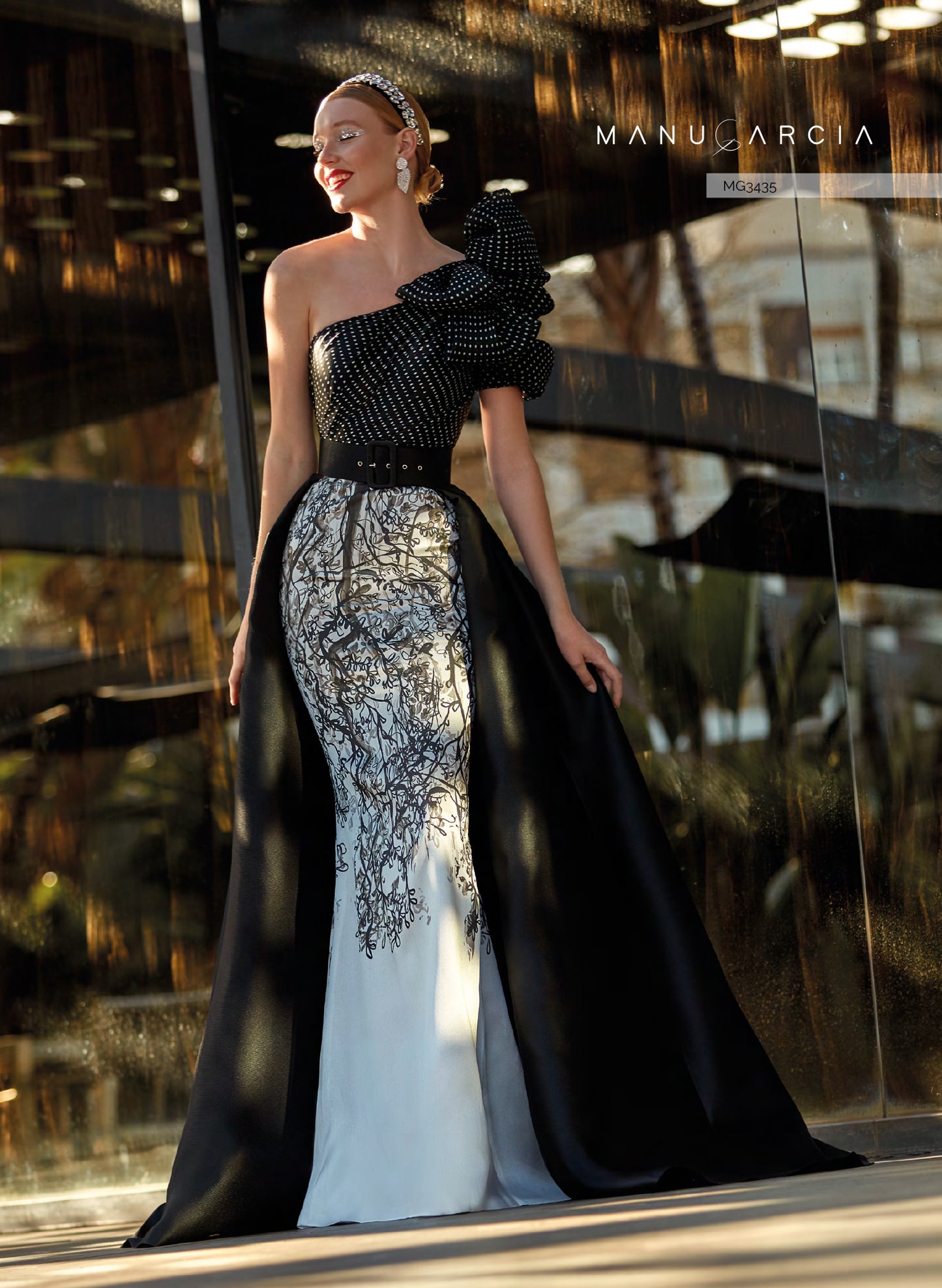 HigarNovias-MG3435-Mermaid-Line-Dress-Sweetness-Charm-Any-Celebration-Front-View - Rofial Beauty