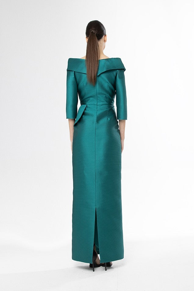 Elegant Long Mother of the Bride Dress – Carla Ruiz 51539