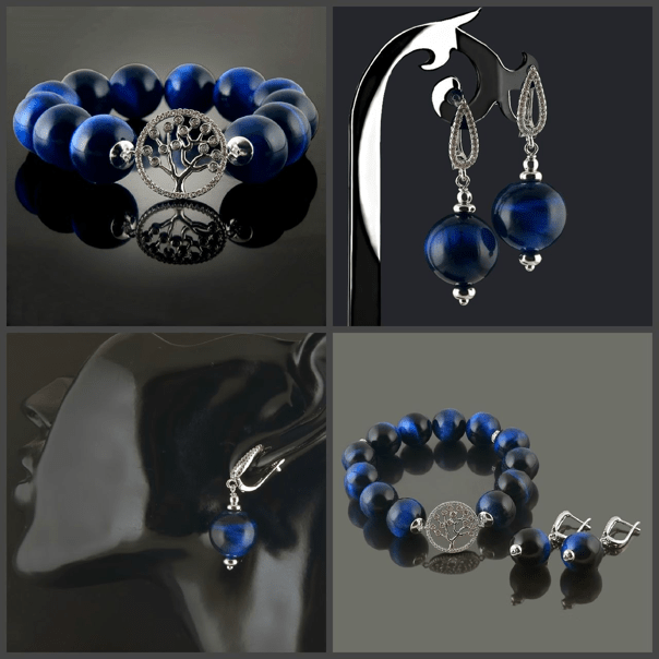 Tree of Life Bracelet and Earrings - Rofial Beauty