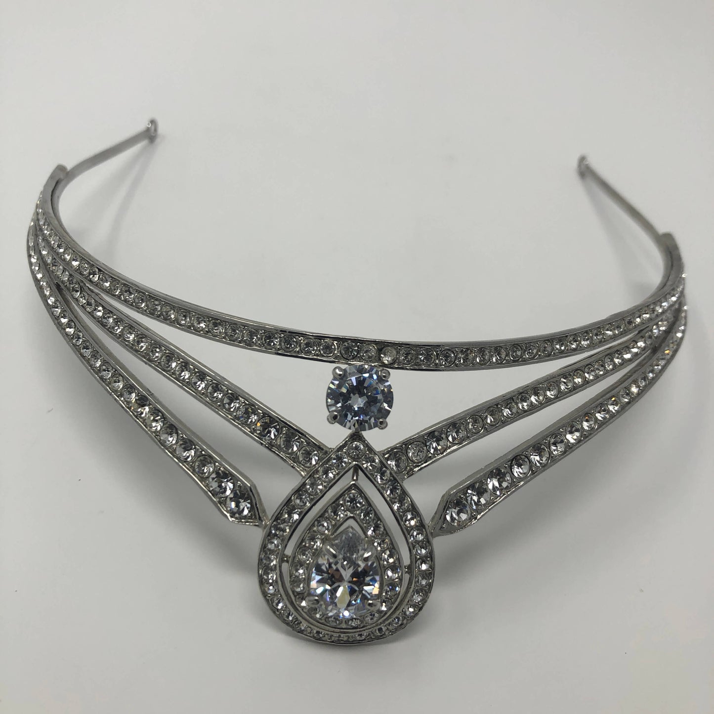 Fascinating Triple Layer Tiara - Rofial Beauty