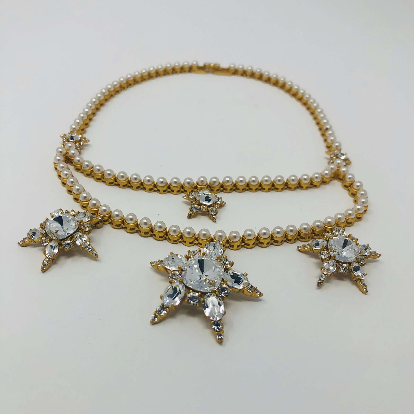 Double Pearl Necklace - Rofial Beauty