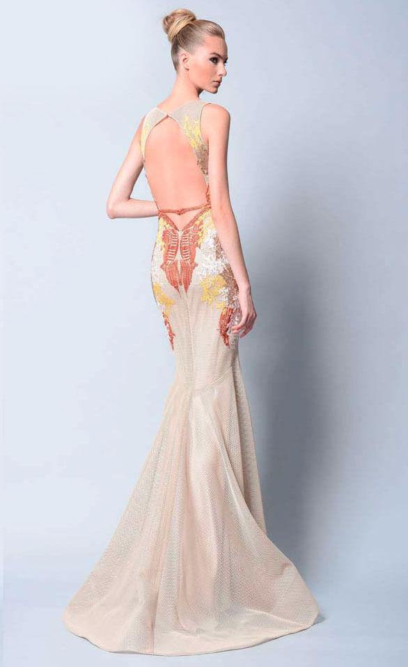 Bisque Mermaid Dress - Rofial Beauty