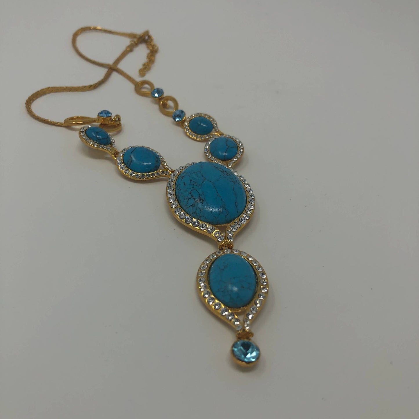 Blue Stoned Set - Rofial Beauty