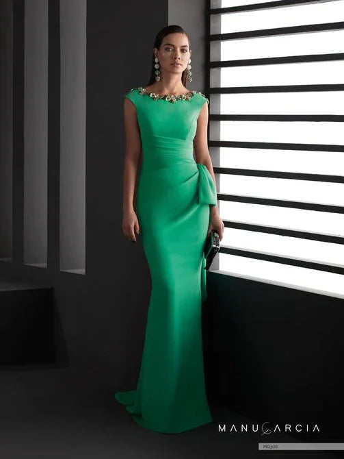 HigarNovias MG3122 Bottle Green Evening Dress Rofial Beauty HigarNovias MG3122 Bottle Green Evening Dress Rofial Beauty