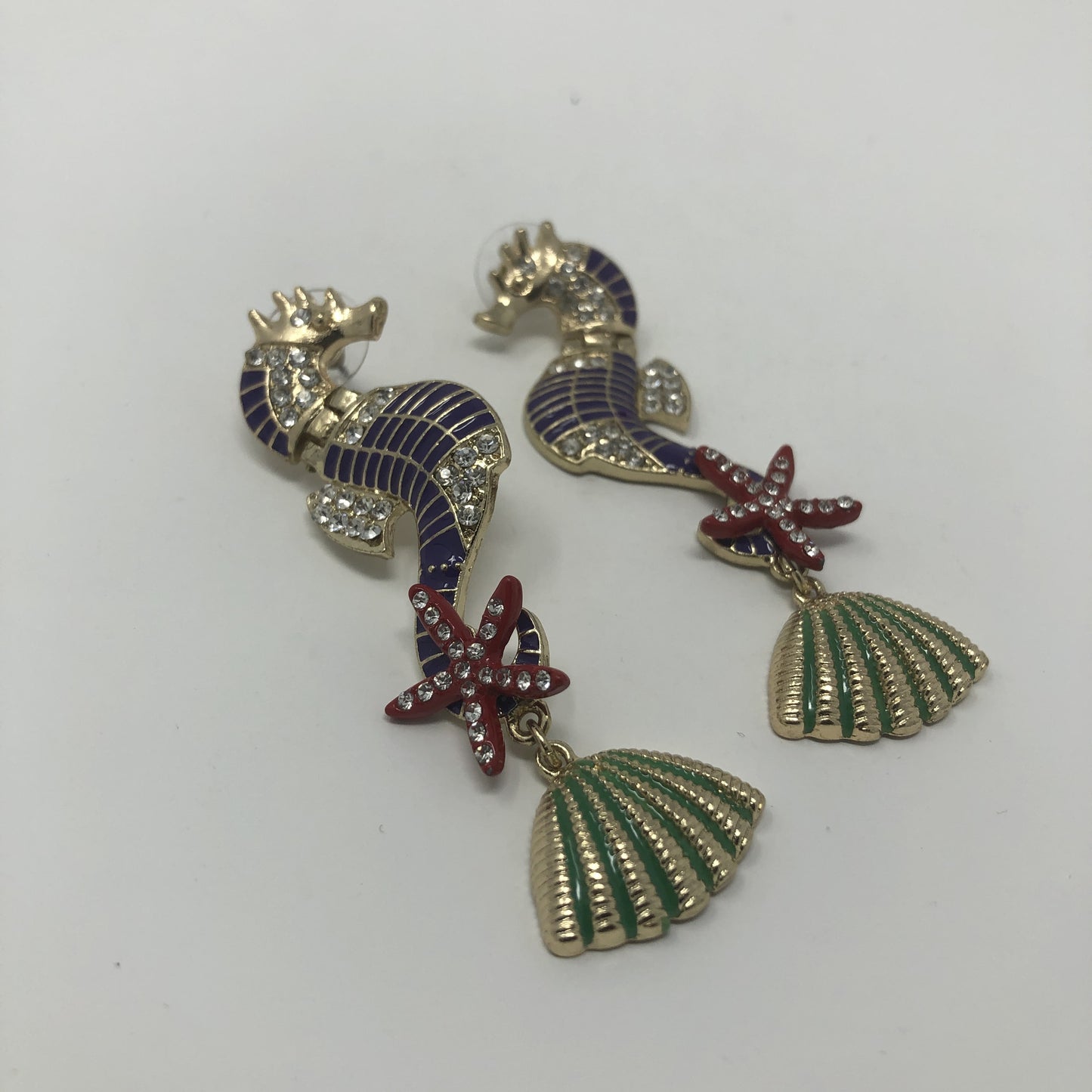 Seahorse Earrings - Rofial Beauty