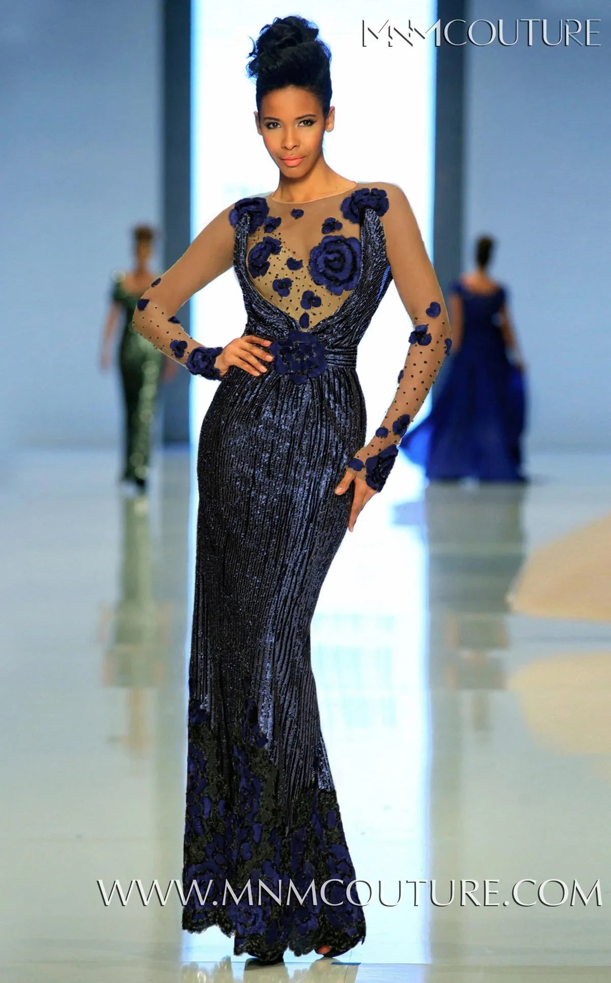 Floral Embroidered Dress - Rofial Beauty