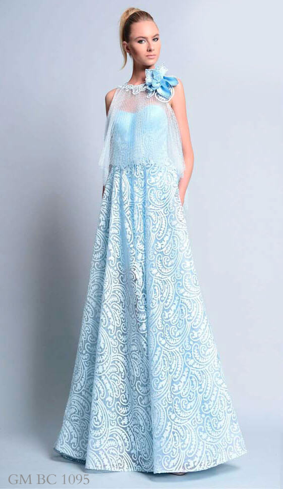 Gemy Maalouf Classy Floral Dress - Rofial Beauty