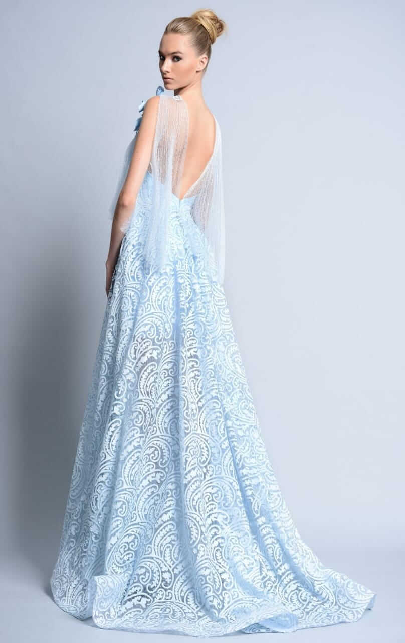 Gemy Maalouf Classy Floral Dress - Rofial Beauty