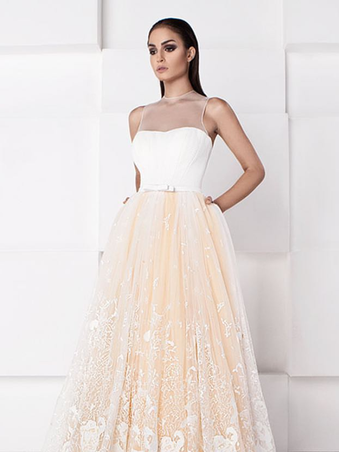 Lime Tulle Dress - Rofial Beauty