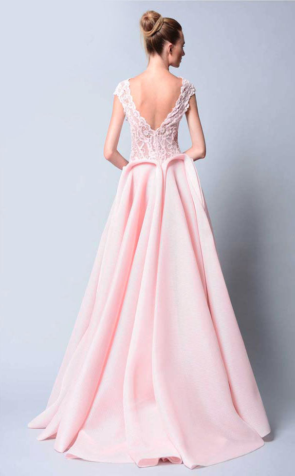 Gemy Maalouf Pink Stylish Dress - Rofial Beauty