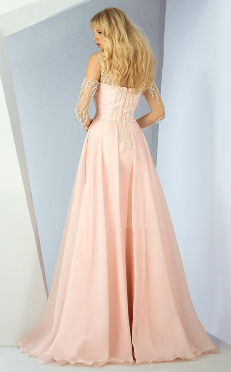 Cold Shouldered Dress - Rofial Beauty