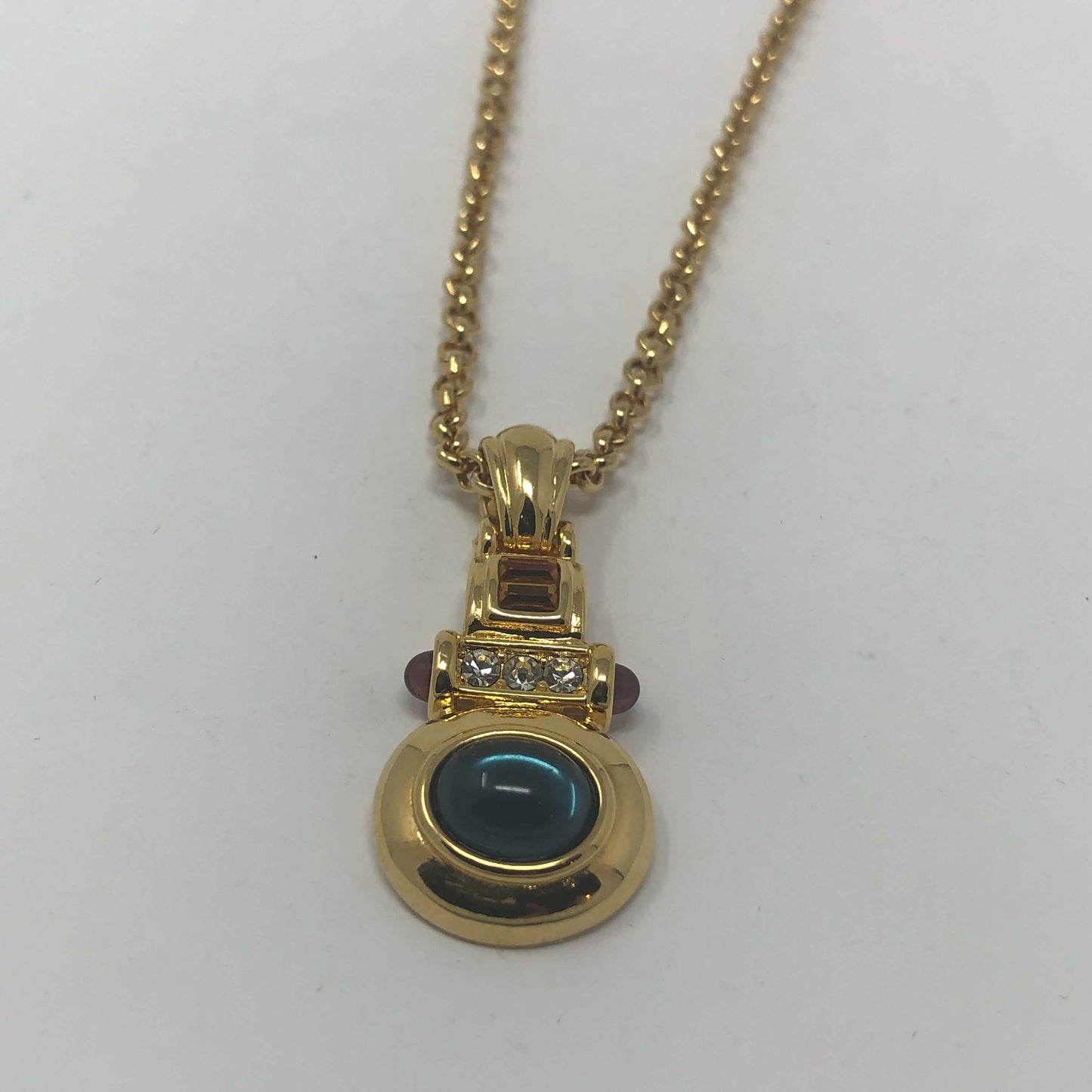 Green Pendant Necklace - Rofial Beauty