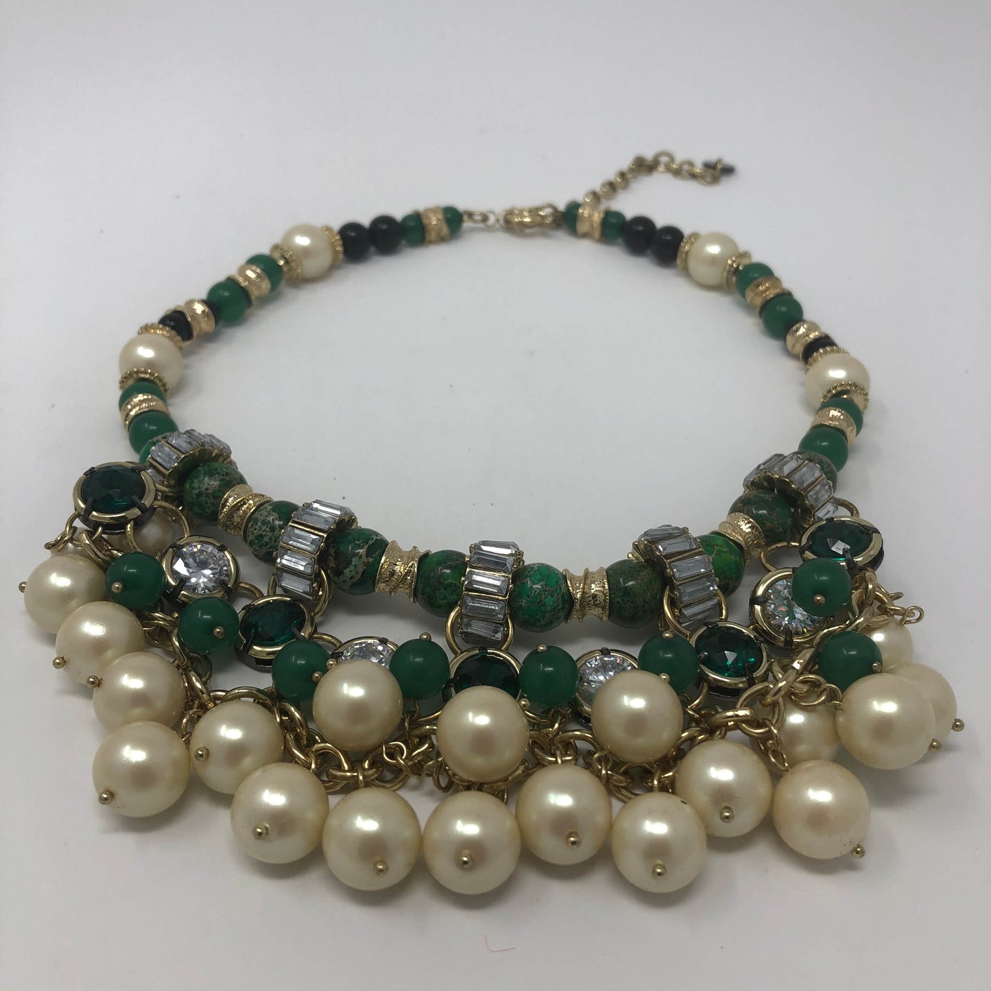 Green Beaded Choker - Rofial Beauty