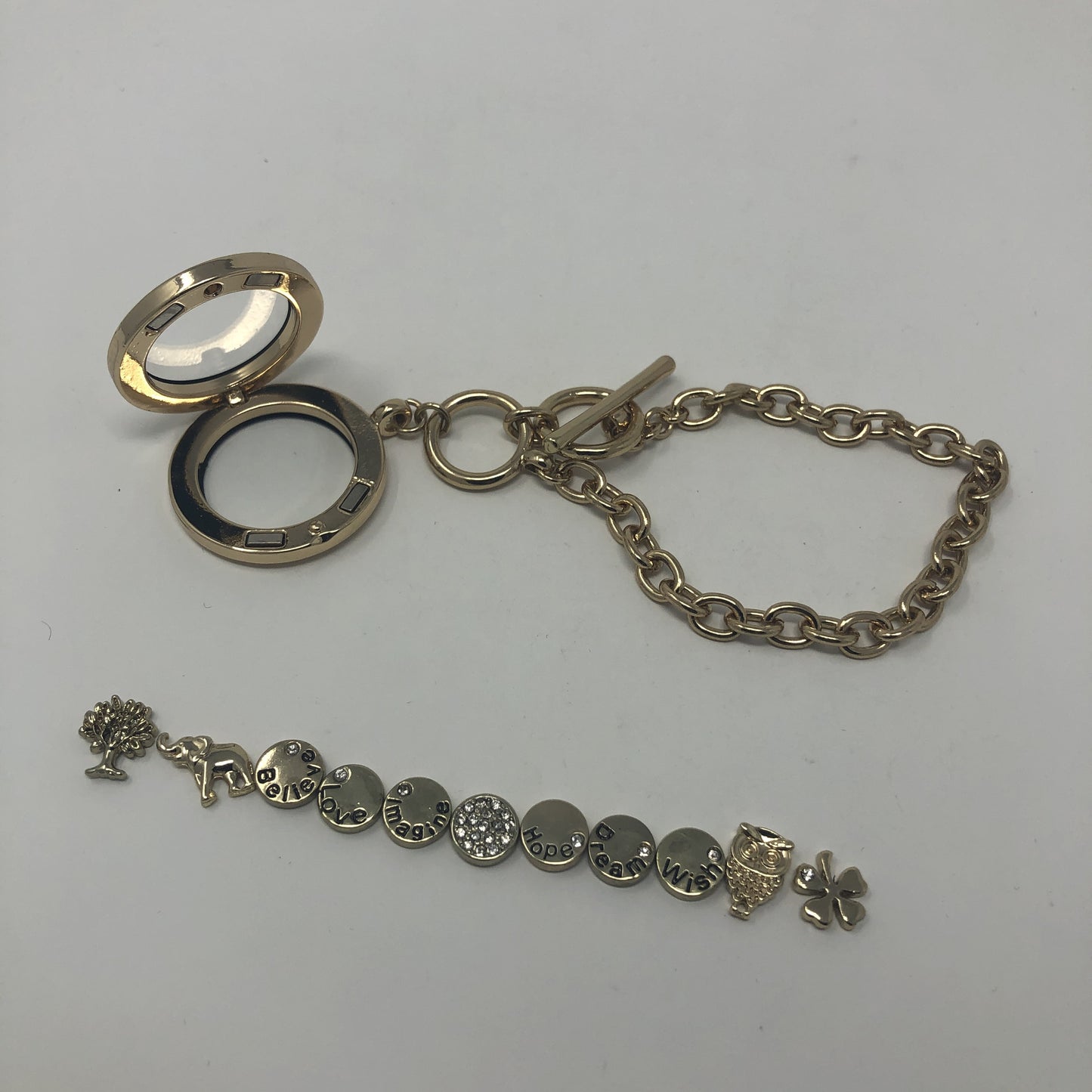 Origami Gold Chain Bracelet - Rofial Beauty