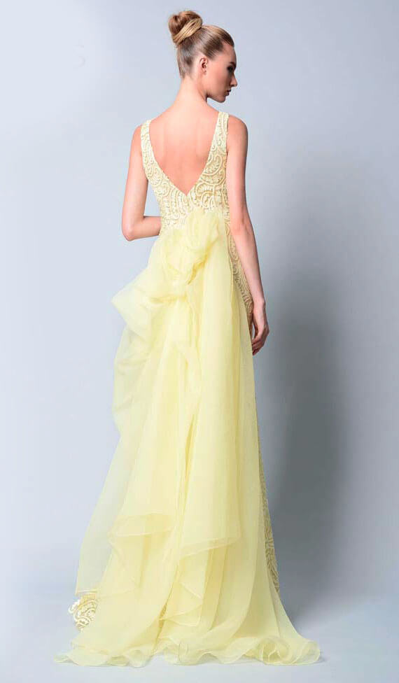 Gemy Maalouf Soft Tulle Dress - Rofial Beauty