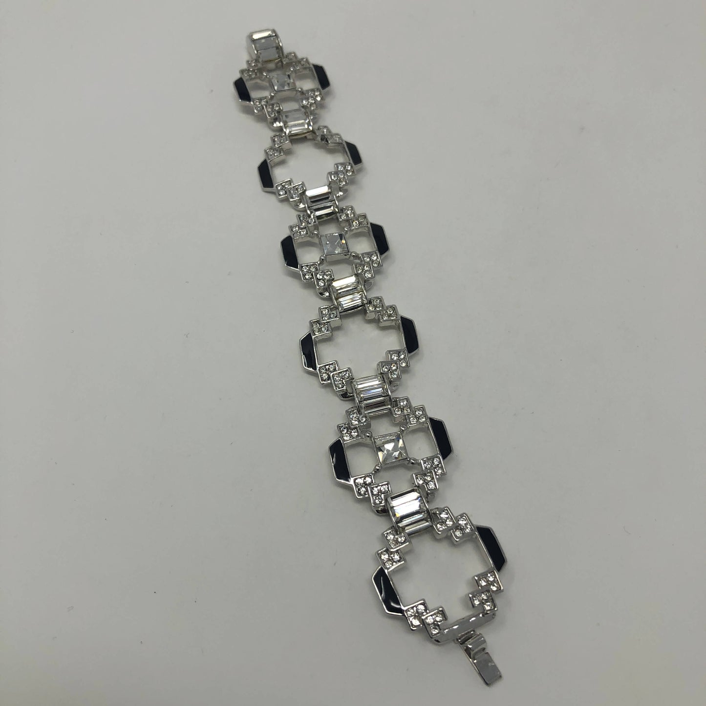 Silver and Black Bracelet - Rofial Beauty