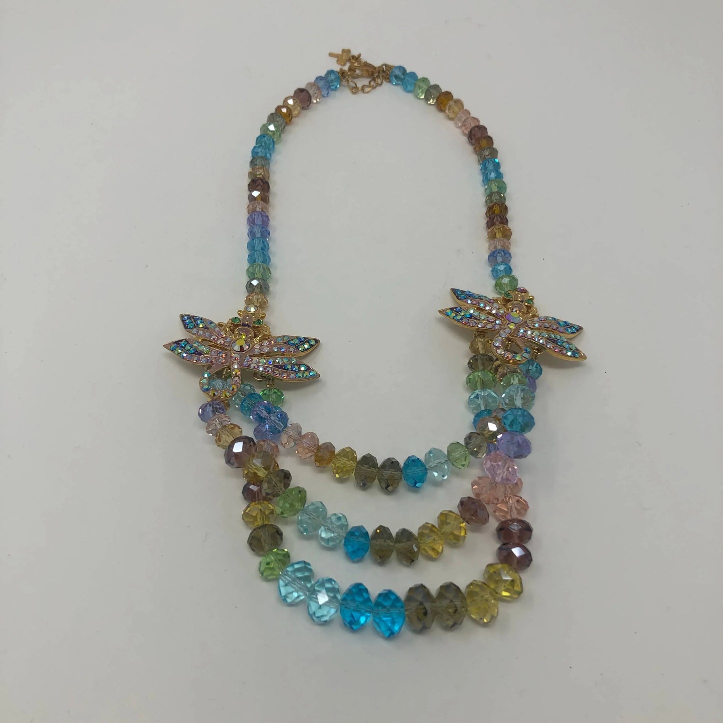 Multi Colored Beaded Necklace - Rofial Beauty