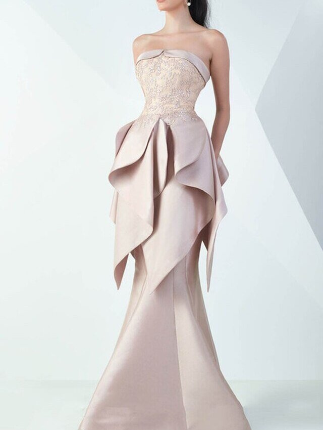 Long Desert Top Gown - Rofial Beauty
