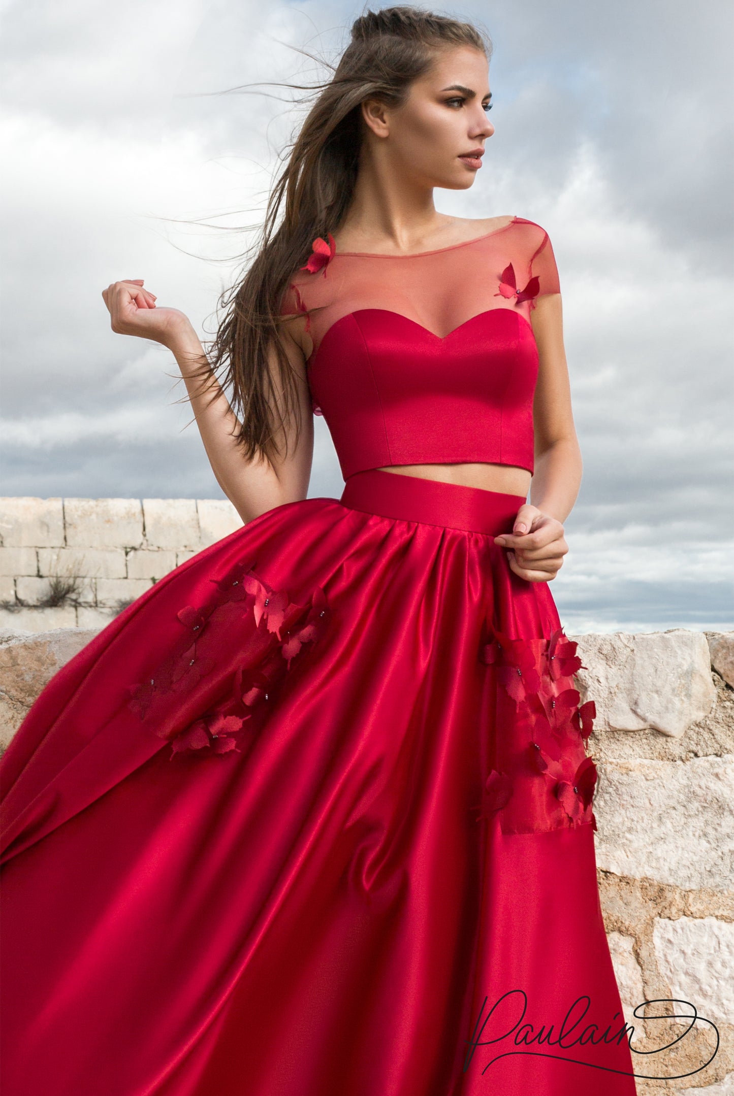 Whisper of the Heart Red Dress