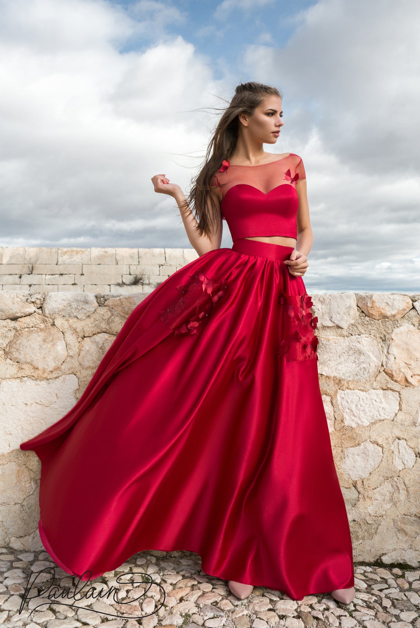 Whisper of the Heart Red Dress