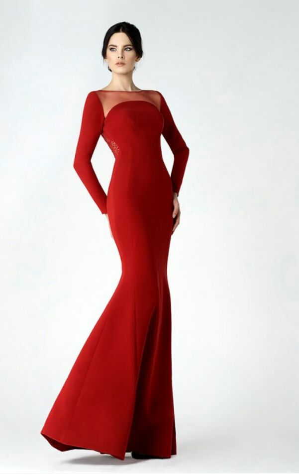 Floral Back Printed Red Dress - Rofial Beauty