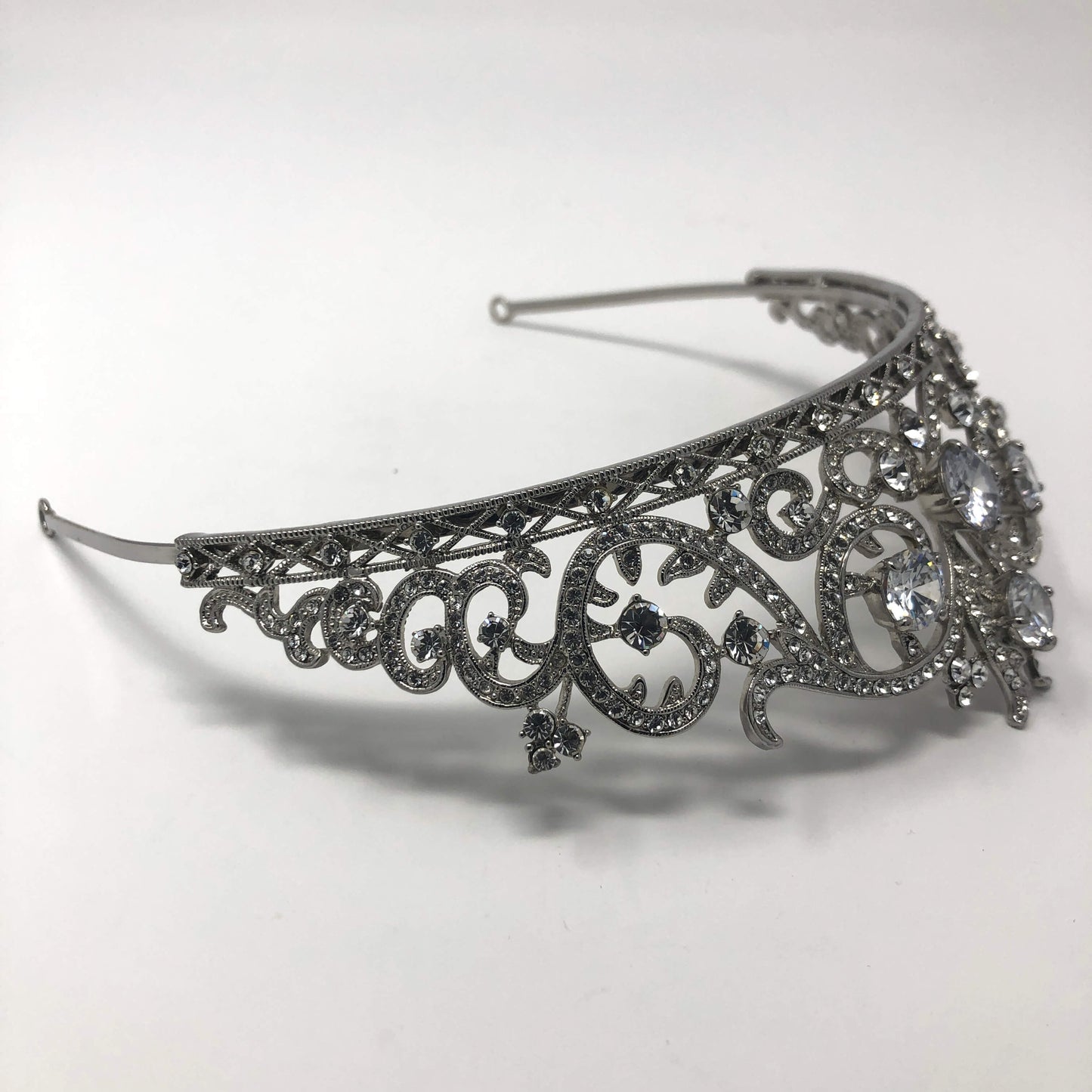 Silver Heirloom Tiara - Rofial Beauty