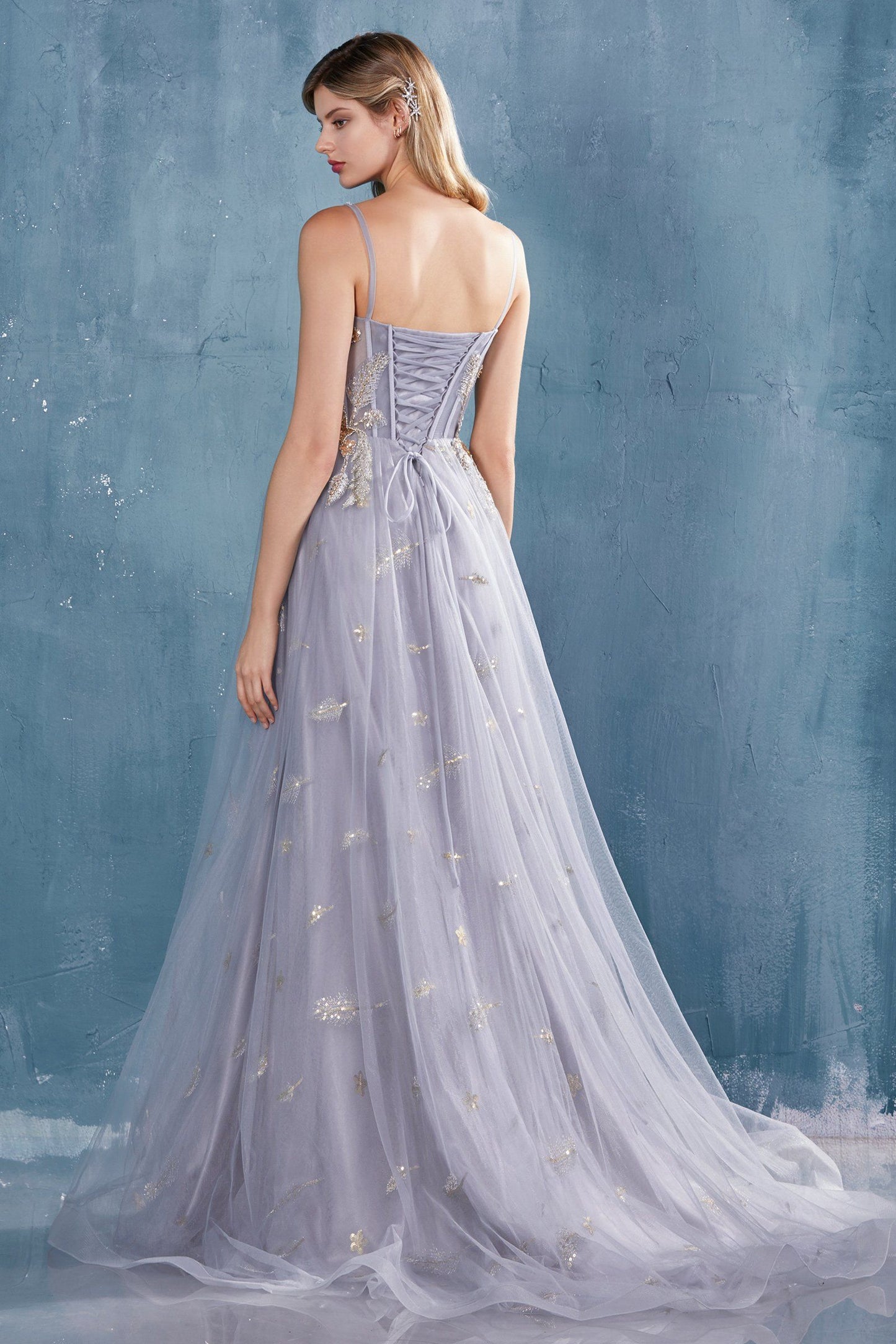 Star of my Eye Corset Tulle A-Line - Rofial Beauty