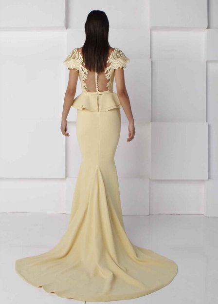 Navajo White Mermaid Dress - Rofial Beauty