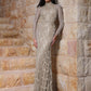 Azzure Couture 17040 High-Neck Embellished Evening Gown