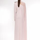 Carla Ruiz 52566 One-Shoulder Evening Gown with Sheer Cape Detail