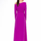 Carla Ruiz 52630 Off-Shoulder Colorblock Gown with Pleated Panel