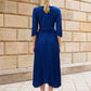 Carla-Ruiz-Pleated-Dress-Royal-Blue-Elegant-Choice-Special-Occasions-Back-View - Rofial Beauty