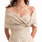 Gemy Maalouf EDR26 2134LD Off-the-Shoulder Jacquard Ball Gown