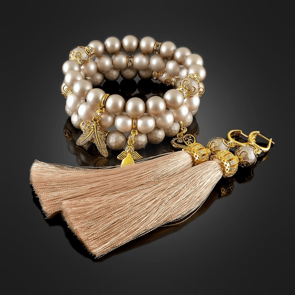 Handmade Star Bracelets and Earrings - Rofial Beauty