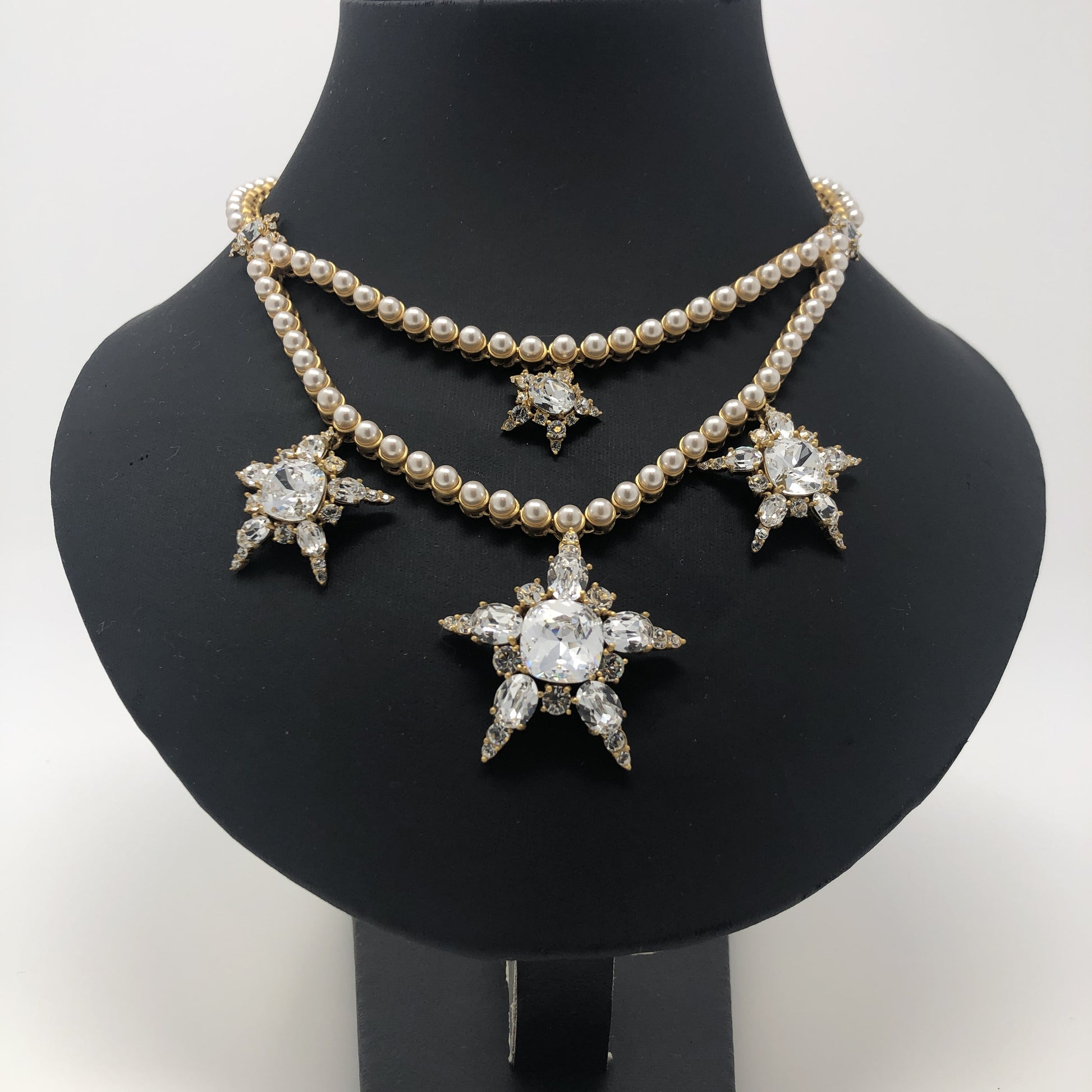 Double Pearl Necklace - Rofial Beauty