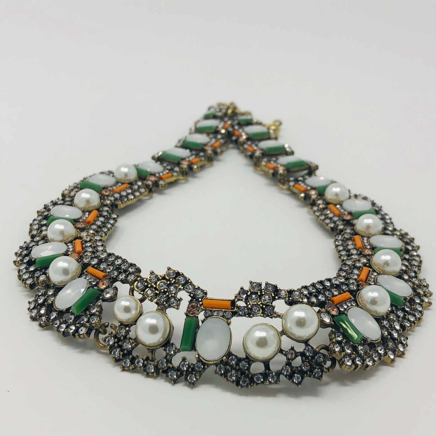 Large Stone Necklace - Rofial Beauty