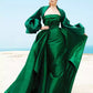 Glorious Pistachio Gown - Rofial Beauty