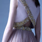 Dress adorned with gold and silver jewels - Rofial Beauty