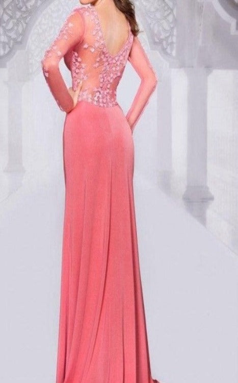 Long Pink Gown