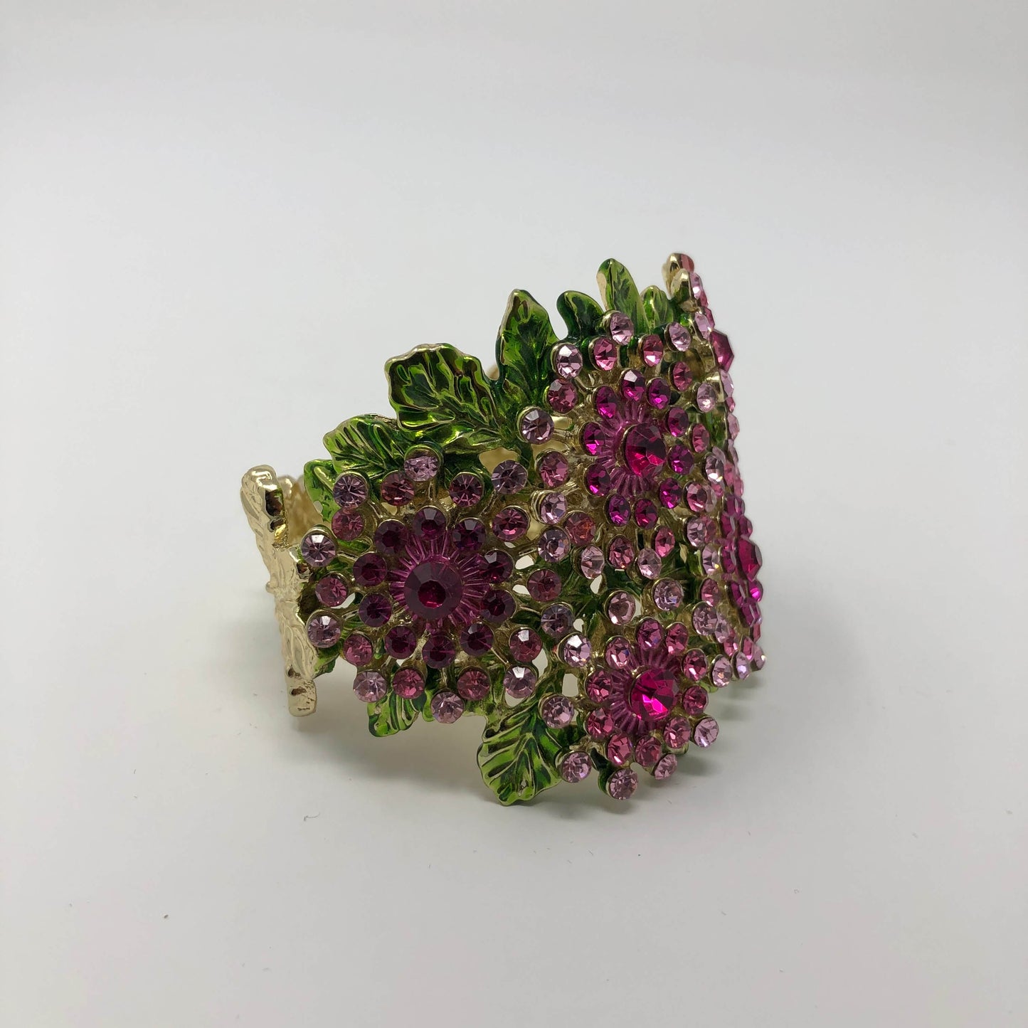 Floral Cuff Bracelet - Rofial Beauty