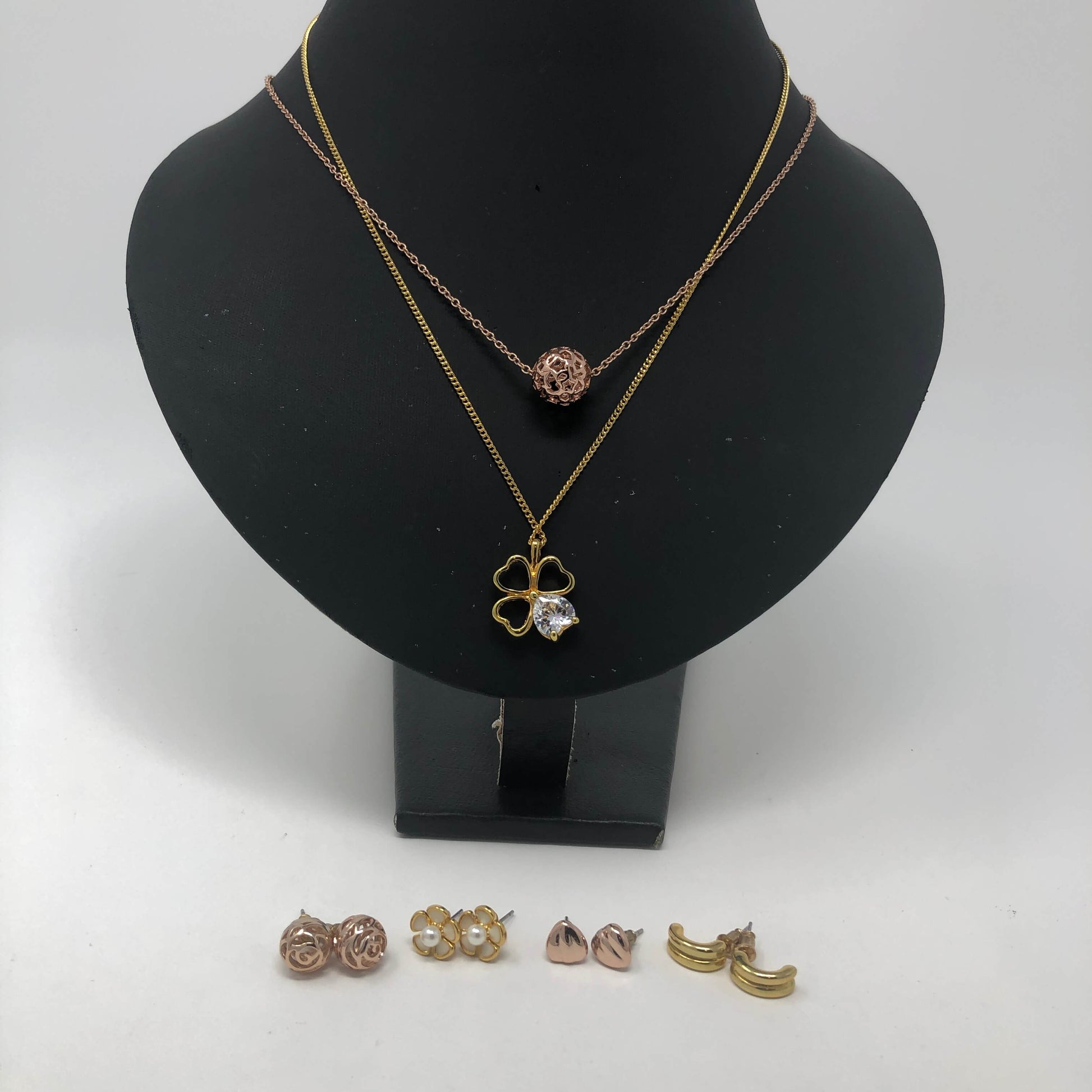 Gold and Rose Plated Set - Rofial Beauty