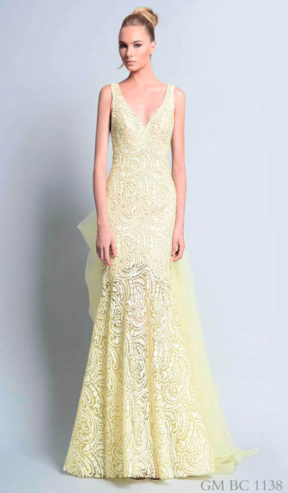 Gemy Maalouf Soft Tulle Dress - Rofial Beauty