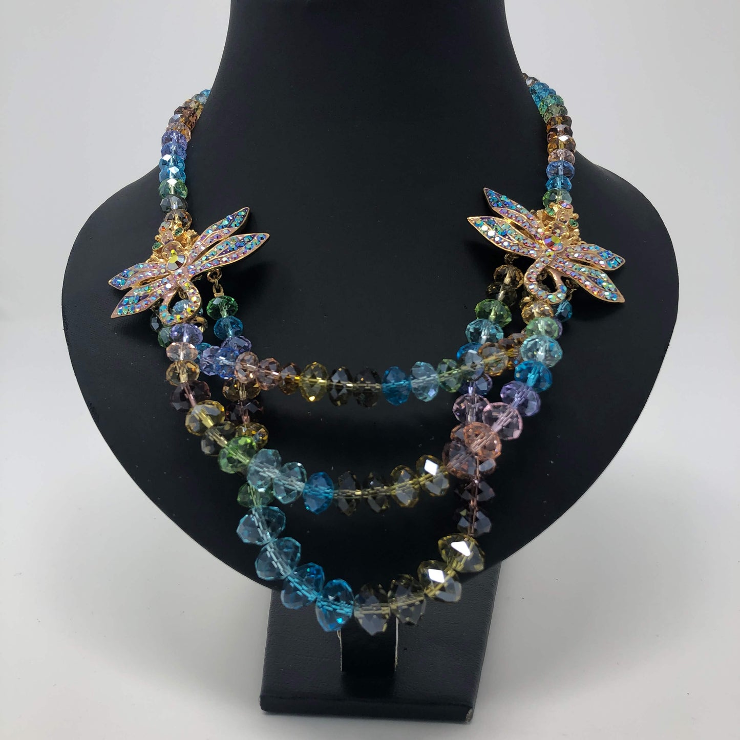 Multi Colored Beaded Necklace - Rofial Beauty