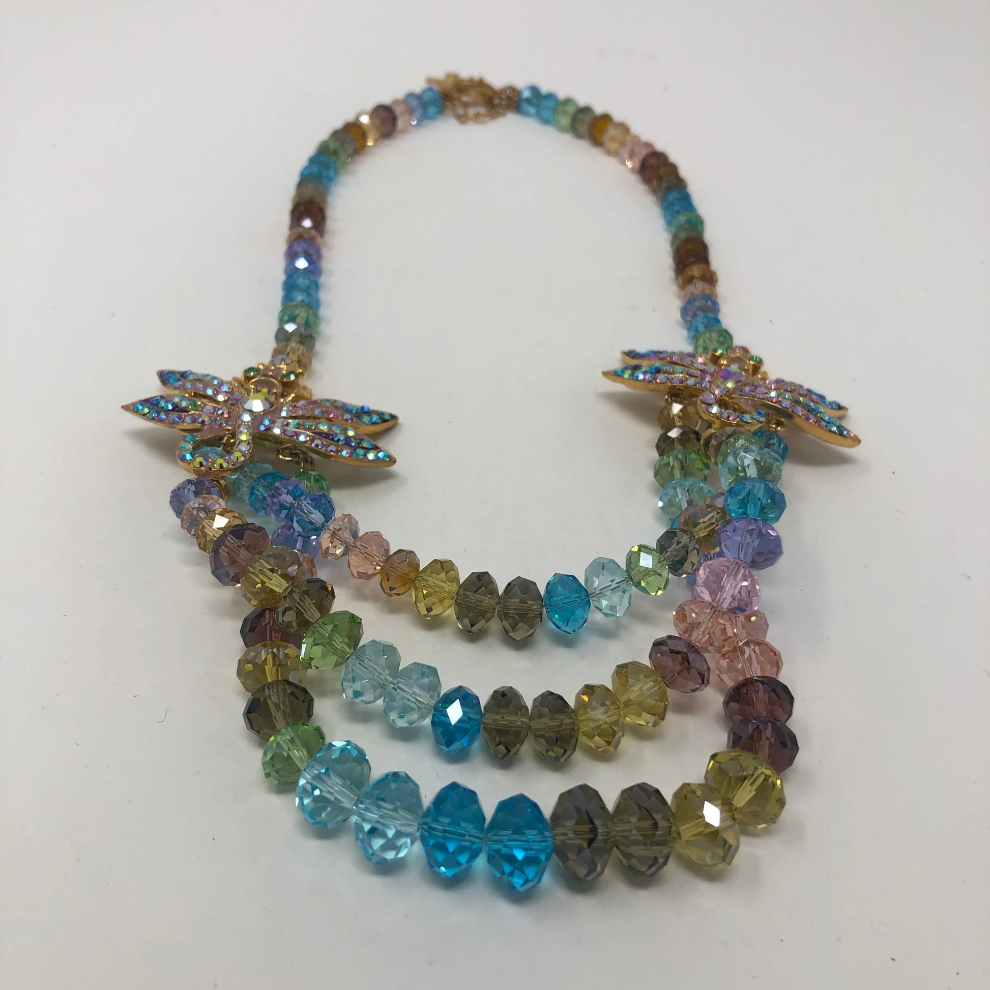 Multi Colored Beaded Necklace - Rofial Beauty