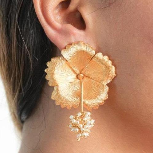 Beautiful Rose Earrings - Rofial Beauty