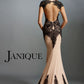 Janique Open Back Gown - Rofial Beauty
