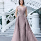 Pink Azzure Couture FM5021 Dress on model - Rofial Beauty
