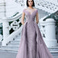 Lilac Azzure Couture FM5021 Dress on model - Rofial Beauty
